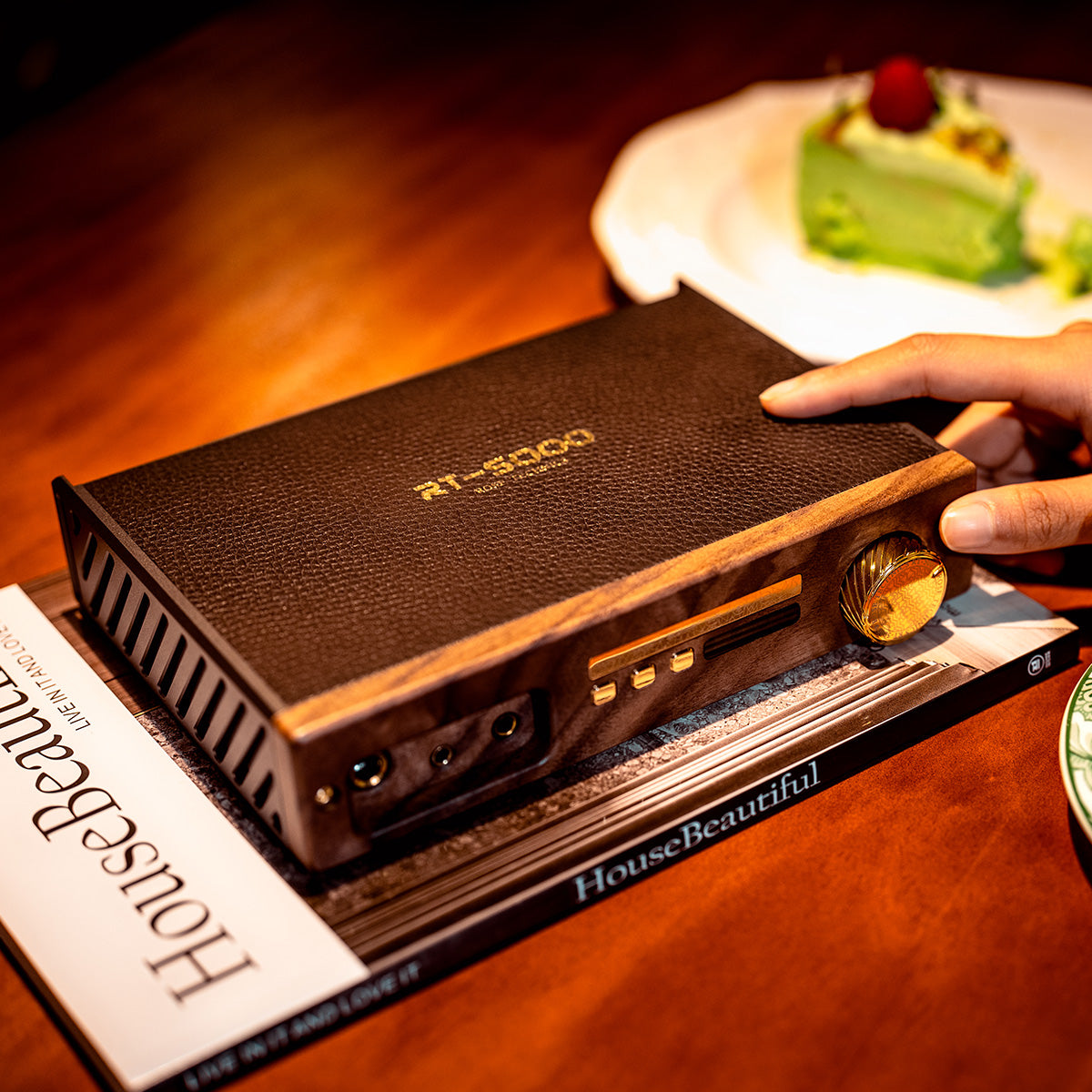 ROSESELSA RT-5000 Integrated Headphone Amplifier and Decoder High-End Dual ESS9038Pro Chips