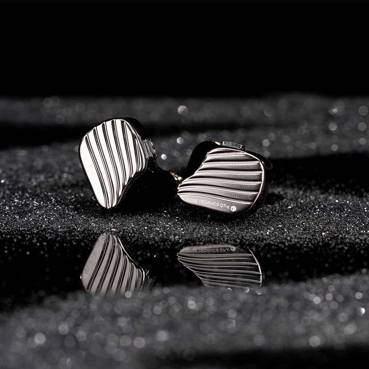 ROSESELSA QT-X, 1DD+6BA Hybrid In Ear Monitors, Wired Earphones for Audiophiles, with 0.78 2 Pin Detachable IEM Cable, ESS9039Q2M DAC