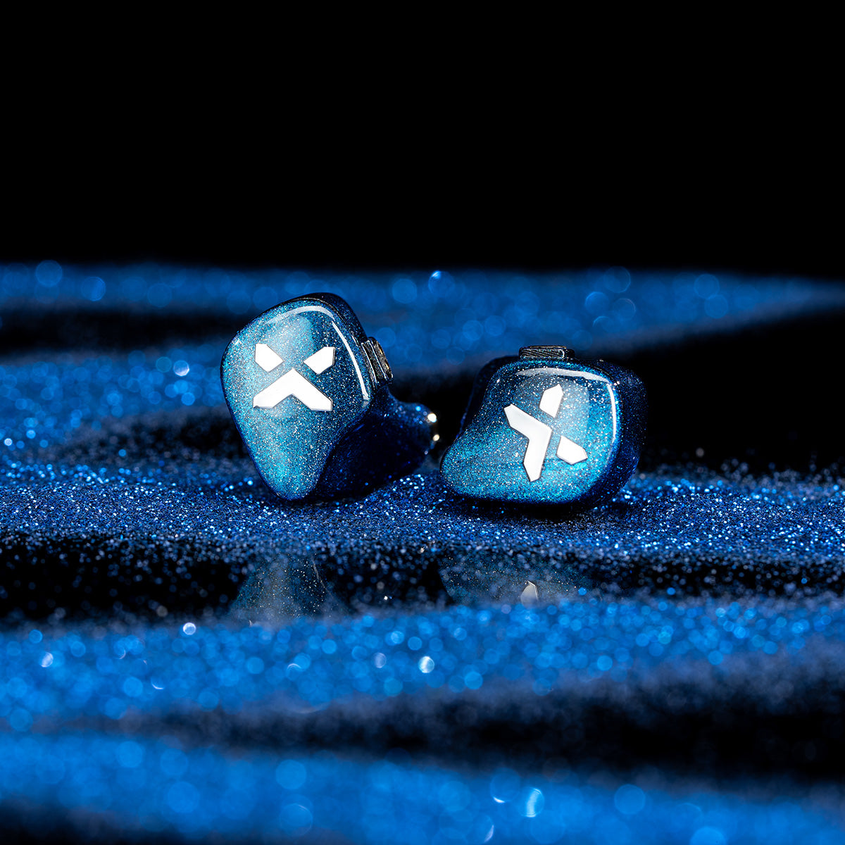 ROSESELSA QT-X, 1DD+6BA Hybrid In Ear Monitors, Wired Earphones for Audiophiles, with 0.78 2 Pin Detachable IEM Cable, ESS9039Q2M DAC