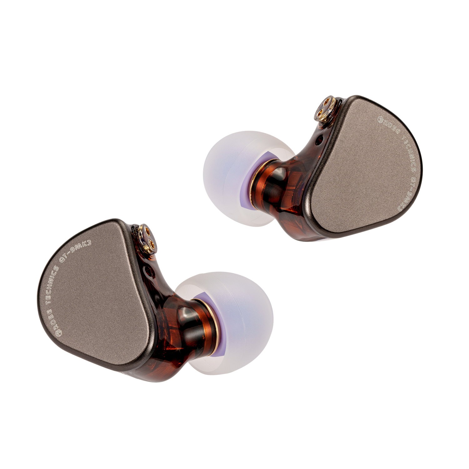 ROSESELSA QT9-MK3, 1DD+4BA Hybrid In Ear Monitors, HIFI Wired Earphones with Detachable IEM Cable