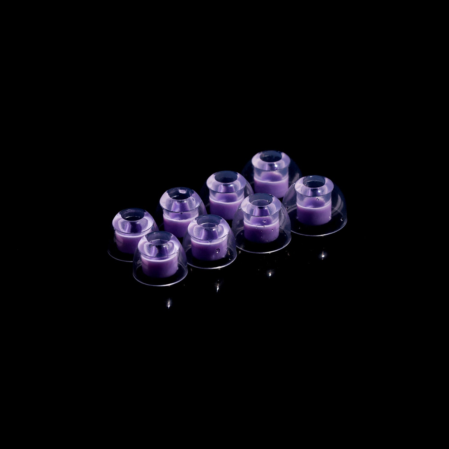 ROSESELSA SoundCocoon Liquid Silicone Eartips, 4 Pairs of Universal Eartips Replacement for Earbuds, Enhanced Bass Vibrant Treble, Extra Noise Cancellation S/M/L/XL