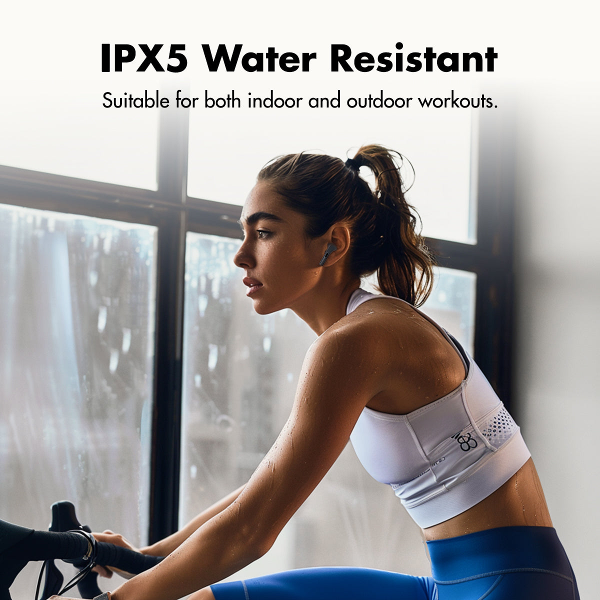 ROSESELSA EARFEEL i5 Wireless Earbuds Hybrid Active Noise Cancellation Headphones LDAC HiFi Sound Wireless Earphones 48dB ANC IPX5 Bluetooth 5.3 Game Mode 54ms