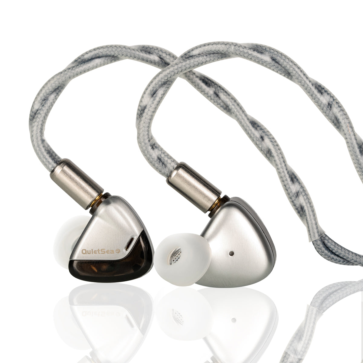 ROSESELSA QuietSea Dynamic Diaphragm Driver In Ear Monitors, HIFI Wired Earphones with IEM Cable