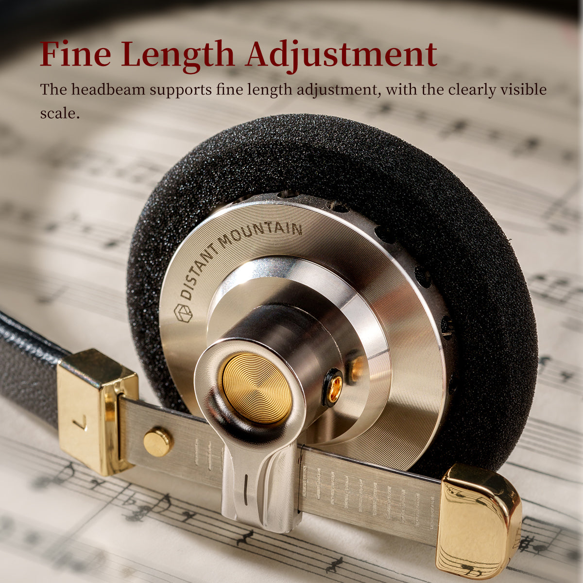 ROSESELSA Distant Mountain On Ear Classic Wired Headphones Retro Headset Celebrity Earphones OOTD Outfits for Street Snap Live Camera MMCX 3.5mm