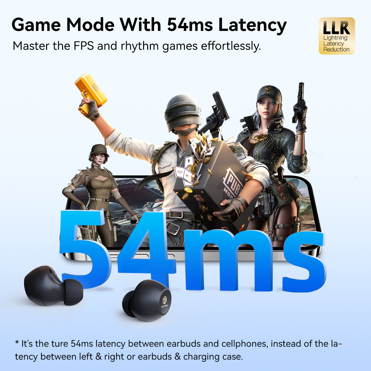 ROSESELSA Ceramics X Wireless Earbuds, 55dB Active Noise Cancelling Earphones, Hi-Res LDAC, IPX5 Sweat Resistant Anti-Wind, 50H Battery, 4 HD Mics, Game Mode Dual Connectivity