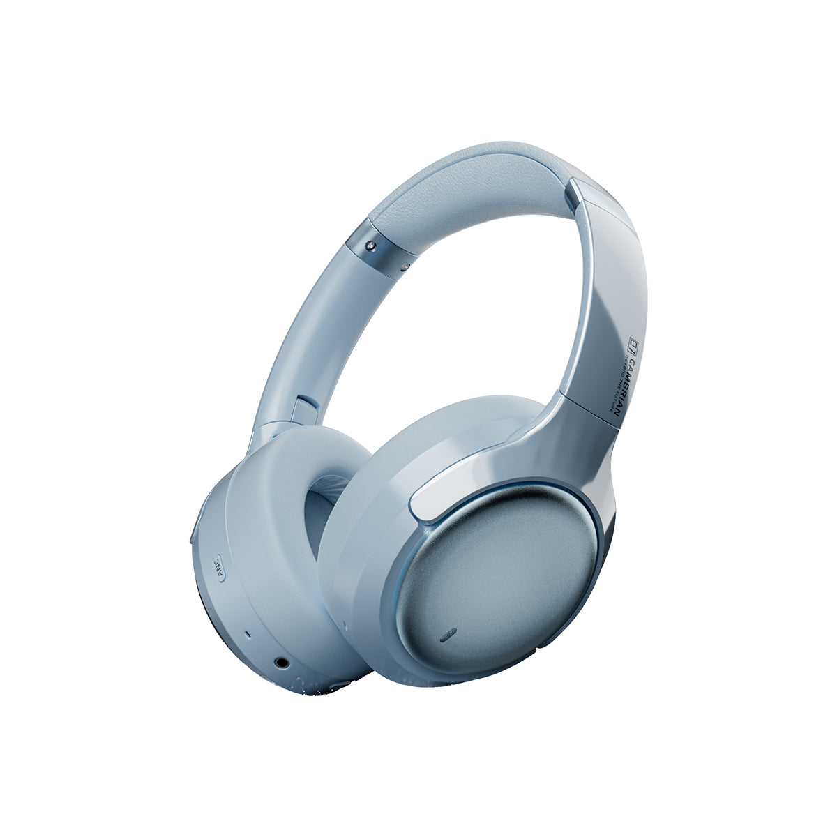 ROSESELSA CAMBRIAN Over Ear Wireless Headsets Active Noise Cancellation Detachable Cable Ultra Low Latency 100H Battery Life OOTD