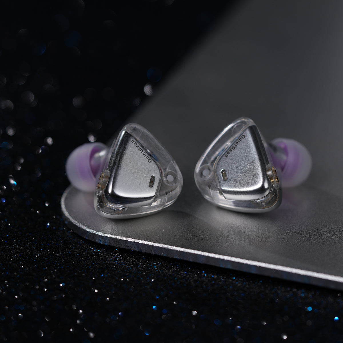 ROSESELSA QuietSea II Dynamic Diaphragm Driver In Ear Monitors, 1DD HIFI Wired Earphones with Module IEM Cable