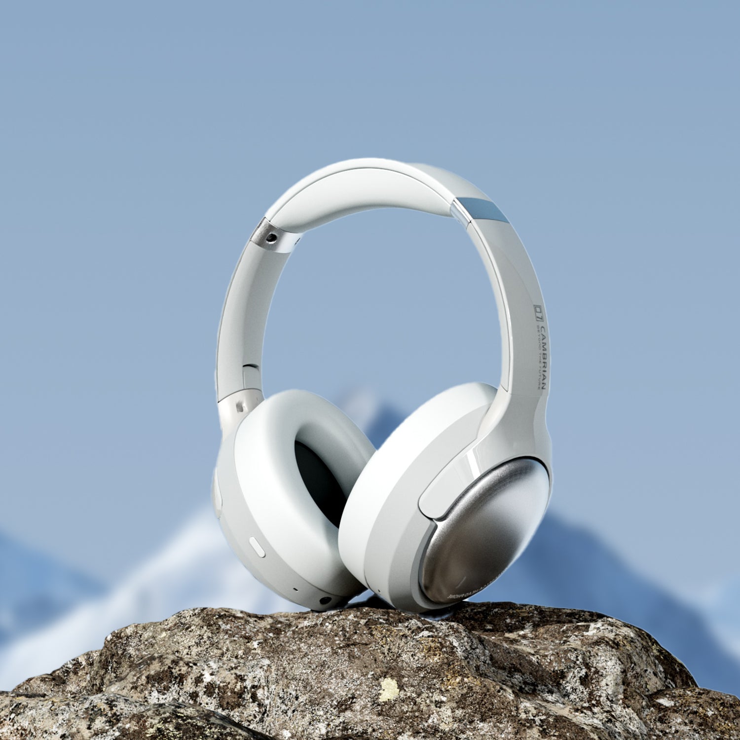 ROSESELSA CAMBRIAN Over Ear Wireless Headsets Active Noise Cancellation Detachable Cable Ultra Low Latency 100H Battery Life OOTD