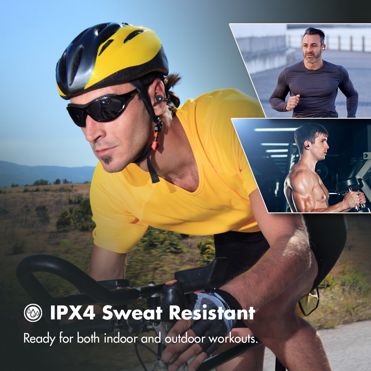 ROSESELSA OpenFeel Open Ear Wireless Earbuds LDAC LDHC HiFi Sound Bluetooth 5.4 Earphones 52H Battery LC3 Game Mode 20ms