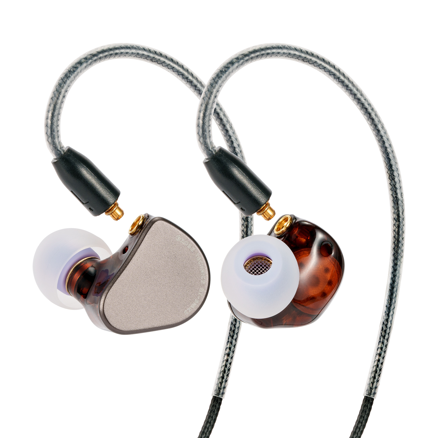 ROSESELSA QT9-MK3, 1DD+4BA Hybrid In Ear Monitors, HIFI Wired Earphones with Detachable IEM Cable