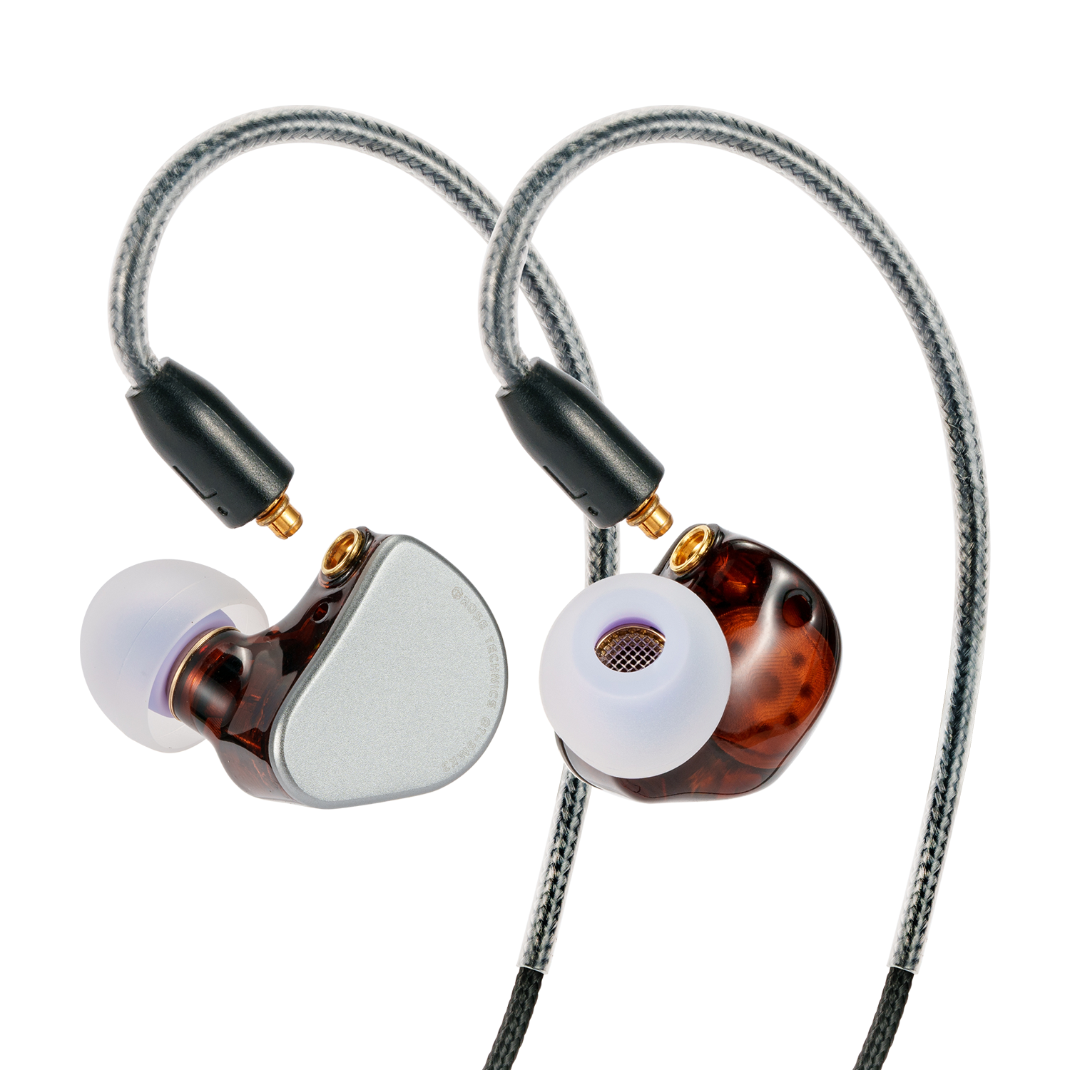 ROSESELSA QT9-MK3, 1DD+4BA Hybrid In Ear Monitors, HIFI Wired Earphones with Detachable IEM Cable